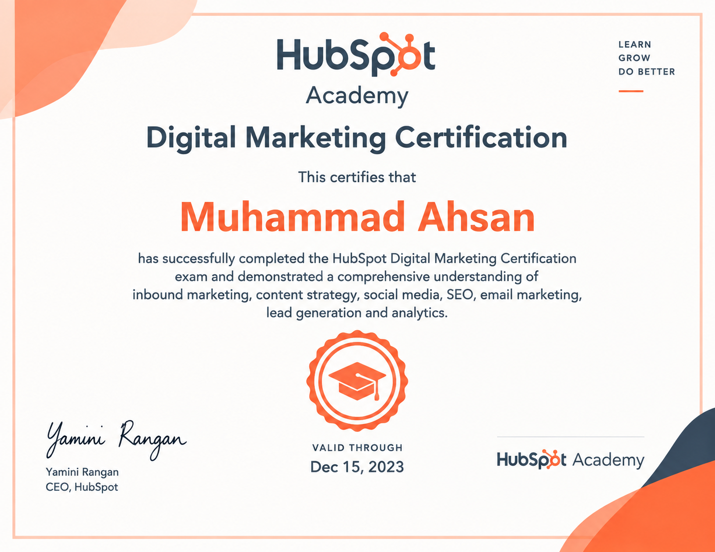 HubSpot Digital Marketing